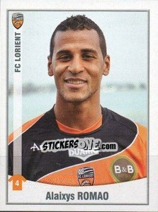 Cromo Alaixys Romao - FOOT 2010-2011 - Panini