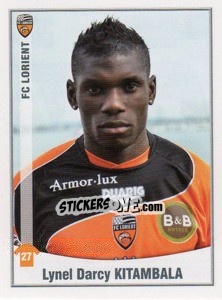 Figurina Kitambala - FOOT 2010-2011 n. 206 - Panini
