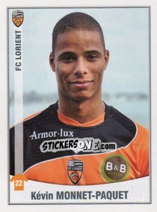 Cromo Monnet-Paquet - FOOT 2010-2011 n. 207 - Panini
