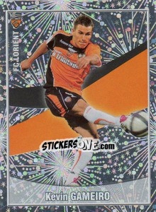 Sticker Kevin Gameiro (Top joueur) - FOOT 2010-2011 n. 208 - Panini