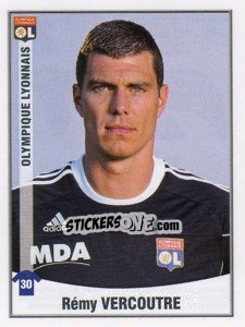 Figurina Rémy Vercoutre - FOOT 2010-2011 - Panini