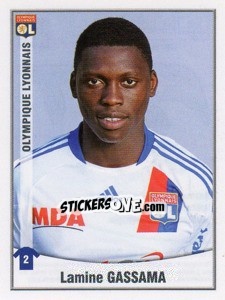 Cromo Lamine Gassama - FOOT 2010-2011 - Panini