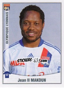 Sticker Jean Makoun - FOOT 2010-2011 - Panini