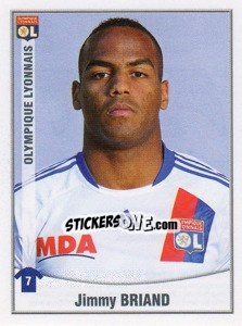 Sticker Jimmy Briand - FOOT 2010-2011 - Panini