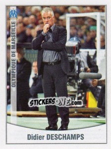 Sticker Didier Deschamps (Entraineur) - FOOT 2010-2011 - Panini