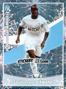 Figurina Souleymane Diawara (Top joueur) - FOOT 2010-2011 - Panini