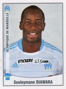 Sticker Souleymane Diawara - FOOT 2010-2011 - Panini