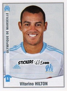 Cromo Vitorino Hilton - FOOT 2010-2011 n. 245 - Panini