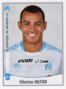 Figurina Vitorino Hilton - FOOT 2010-2011 - Panini