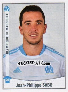 Sticker Jean-Philippe Sabo - FOOT 2010-2011 - Panini