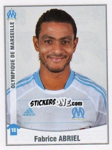 Sticker Fabrice Abriel - FOOT 2010-2011 - Panini