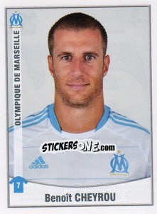 Cromo Benoît Cheyrou - FOOT 2010-2011 - Panini