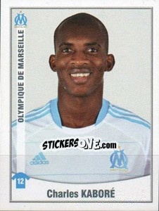 Figurina Charles Kabore - FOOT 2010-2011 - Panini