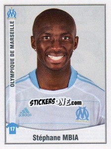 Figurina Stephane Mbia - FOOT 2010-2011 - Panini