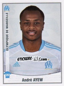 Sticker Andre Ayew - FOOT 2010-2011 n. 256 - Panini