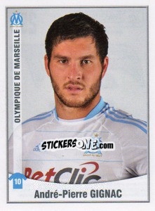 Cromo Andre-Pierre Gignac - FOOT 2010-2011 - Panini