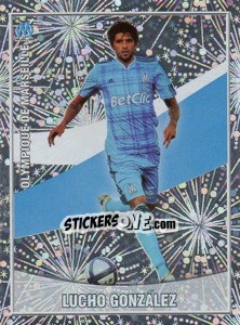 Sticker Lucho Gonzalez (Top joueur) - FOOT 2010-2011 - Panini