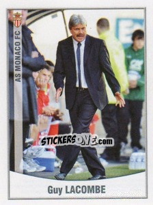 Sticker Guy Lacombe (Entraineur) - FOOT 2010-2011 n. 264 - Panini