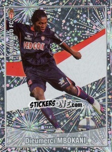 Sticker Dieumerci Mbokani (Top joueur) - FOOT 2010-2011 n. 265 - Panini