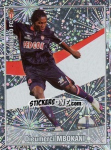 Cromo Dieumerci Mbokani (Top joueur) - FOOT 2010-2011 - Panini