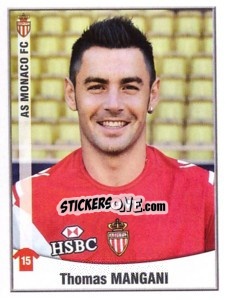 Sticker Thomas Mangani - FOOT 2010-2011 n. 271 - Panini