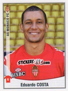 Sticker Eduardo Costa - FOOT 2010-2011 n. 278 - Panini