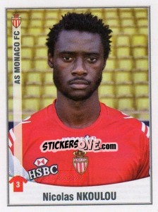 Sticker Nicolas Nkoulou - FOOT 2010-2011 n. 282 - Panini