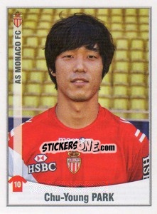 Sticker Chu-Young Park - FOOT 2010-2011 n. 285 - Panini
