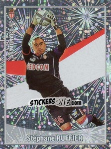 Sticker Stéphane Ruffier (Top joueur) - FOOT 2010-2011 - Panini