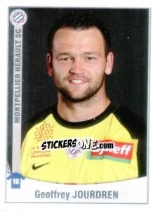 Figurina Jourdren - FOOT 2010-2011 - Panini