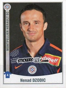 Sticker Dzodic - FOOT 2010-2011 - Panini