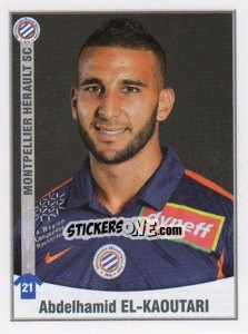 Sticker El-Kaoutari - FOOT 2010-2011 n. 296 - Panini