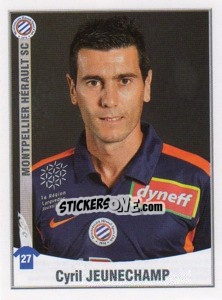 Sticker Jeunechamp - FOOT 2010-2011 n. 297 - Panini