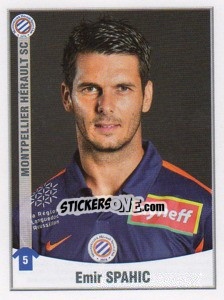 Sticker Emir Spahic - FOOT 2010-2011 n. 298 - Panini