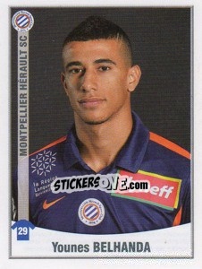 Sticker Younes Belhanda - FOOT 2010-2011 n. 300 - Panini