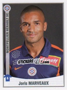 Sticker Joris Marveaux - FOOT 2010-2011 n. 304 - Panini
