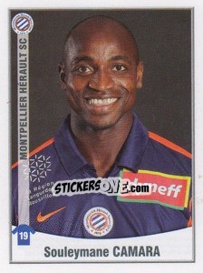 Sticker Souleymane Camara - FOOT 2010-2011 - Panini