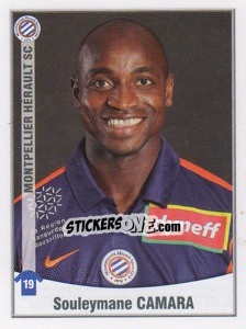 Figurina Souleymane Camara - FOOT 2010-2011 - Panini