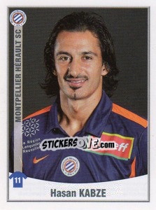 Cromo Hasan Kabze - FOOT 2010-2011 - Panini