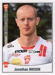 Sticker Brison - FOOT 2010-2011 - Panini