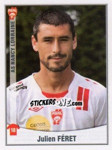 Sticker Feret - FOOT 2010-2011 n. 328 - Panini