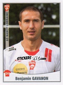 Sticker Gavanon - FOOT 2010-2011 - Panini