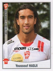 Sticker Youssouf Hadji - FOOT 2010-2011 - Panini