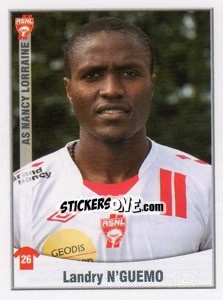 Sticker N'Guemo - FOOT 2010-2011 n. 333 - Panini