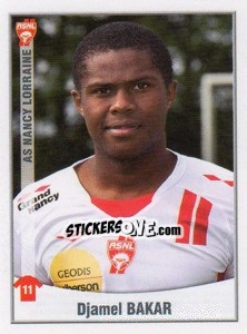 Cromo Bakar - FOOT 2010-2011 - Panini