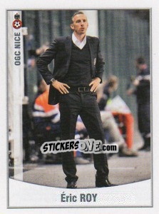 Sticker Roy(Entraineur) - FOOT 2010-2011 - Panini