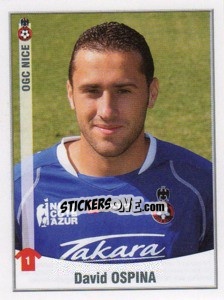 Cromo David Ospina - FOOT 2010-2011 - Panini