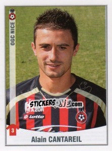 Sticker Alain Cantareil - FOOT 2010-2011 n. 346 - Panini