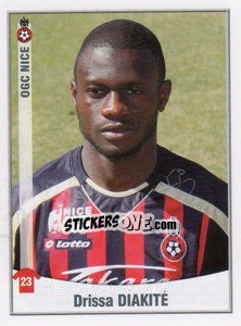 Sticker Drissa Diakite - FOOT 2010-2011 - Panini