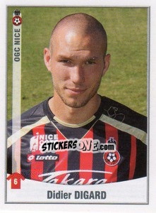 Figurina Digard - FOOT 2010-2011 - Panini